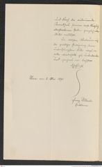 k.k. naturhistorisches Hofmuseum, Intendanzakten 1885-1896 (Hauer), Aktenzahl Z.309/1891, Seite 2